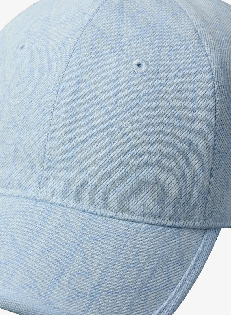 CALVIN KLEIN  Emblem Logo Denim Cap for Women | Best Price UAE